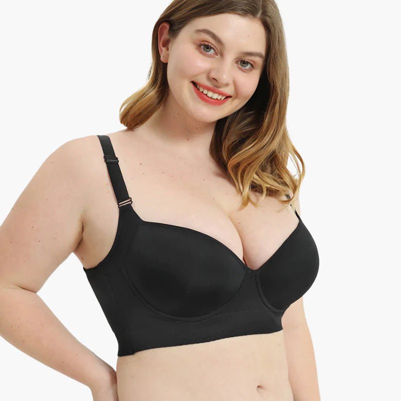 Push Up Smoothing Back Support Bra